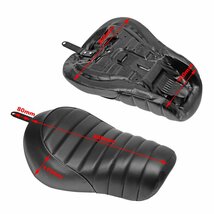 送料無料.. ハーレー スポーツスター Iron XL 883C 883N XL 1200 X48 2016-2023 フロント シート XL883-Seat-F-16 新品_画像6