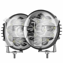 送料無料.. 新発売!! LED ワークライト 30W 4インチ 作業灯 ホワイト 6500K CREEチップ搭載 12V/24V ジープ ジムニー SUV ボート 2個_画像1