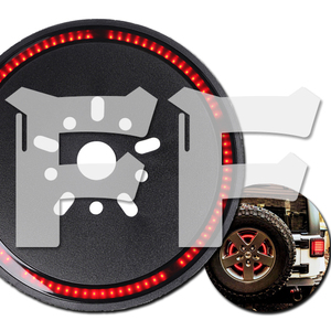スペアタイヤ ブレーキ ライト サードブレーキライト ホイールライト 警告ランプ レッド|赤| JK JKU YJ TJ LED 12V BT-JL-A 1個 新品