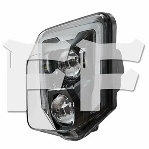 Eマーク認証品 For 2017-2022年式 Husqvarna Enduro FE 250 350 450 501 TE 250i 300i LEDヘッドライト ホワイト MS-KMHW1621