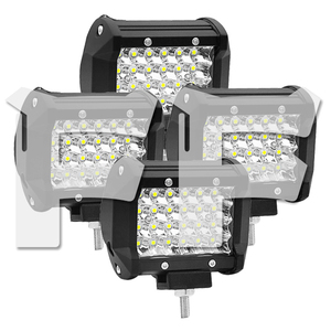 LED ワークライト 4インチ 72W 作業灯 投光器 前照灯 新品 照明 補助灯 6500K ホワイト 12V~24V バイク 4P72W トラック 4個