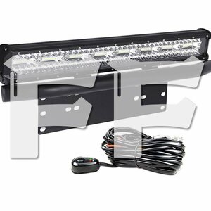 送料無料.. 23インチ 480W LED ワークライト 作業灯 ライセンスプレートランプ用ブラケット バーライト SUV 12V配線キット LB480W 新品