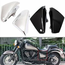 カワサキ KAWASAKI Vulcan 900 VN 900 バッテリーカバー フェアリングカバー 保護 VN900-BC クローム 左右組 新品_画像4