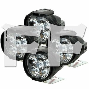  бесплатная доставка.. 15W LED рабочее освещение рабочее освещение прожекторное освещение белый мотоцикл мотоцикл велосипед 12V MT15W 4 шт новый товар 
