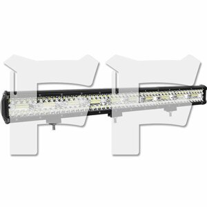 28インチ LED ワークライト 作業灯 600W 6500K ホワイト 照明 トラック SUV ボート 建設機械 12V/24V兼用 SM600W 1個 新品