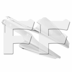 ハーレー ツーリング ロードキング フロント フォーク マウント ウインドディフレクター クローム HL-FFC 新品