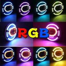 送料無料.. Jeep JK JKU ジムニー 7インチ RGB LED ヘッドライト Hi.Low.DRL.ウインカー Bluetooth APP プロジェクター OL-2072RRGB 新品_画像4