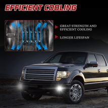 FORD 2009~2014年式 F150 LEDフォグライト フロントバンパー ドライビング 4.5インチ ラウンド フォグランプ MS-F150D 新品_画像5