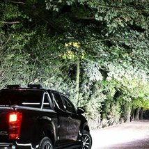 送料無料.. 20インチ LED ワークライト 作業灯 288W ホワイト SUV ATV ボート JEEP 車幅灯 建設機械 照明 12V/24V 20C-288W 2個 新品_画像7