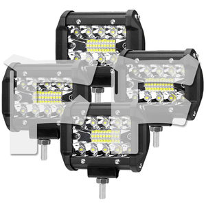 LED ワークライト 4インチ 作業灯 投光器 前照灯 新品 照明 補助灯 12V~24V兼用 SM60W-6K 60W 6500K ホワイト トラック 4個