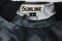 ♪ サンライン / SUNLINE DRYアクティブロングフーディー SUW-1804LH ブラック Lサイズ 　♪ 長期在庫品 未使用 旧モデル_画像3