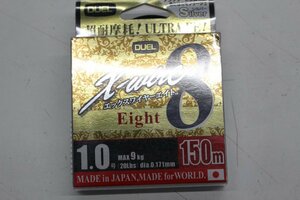 * Duel X wire 8 150m 1.0 number 20lb [ unused goods ]*