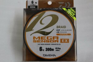 ◎ ダイワ メガセンサー 12ブレイドEX+Si 6号 300ｍ【未使用品】◎