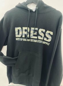 ●【訳あり未使用品・格安1円スタート】DRESS カモフラージュロゴパーカー Mサイズ●