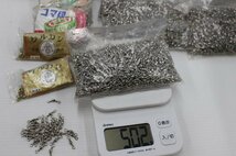 ☆コマ印 タル型サルカン 銀（シルバー） 8号 約1000ケ 未使用品【長期在庫品】【1円スタート】①☆143_画像10