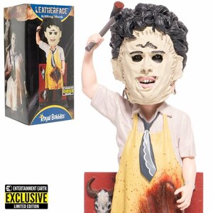 悪魔のいけにえ レザーフェイス キリングマスク ボブルヘッド 限定 未開封 Royal Bubbles TEXAS CHAINSAW LEATHERFACE Killing Mask Bobble