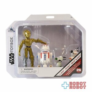 ディズニーストア スター・ウォーズ トイボックス C-3PO R5-D4 BB-8 & D-O アクションフィギュア Disney Store STAR WARS TOYBOX