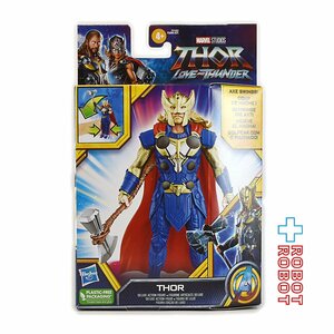 ハズブロ ソー : ラブ ＆ サンダー ソー デラックス 6インチ アクションフィギュア Hasbro Thor Love and Thunder THOR Deluxe 6 inch acti