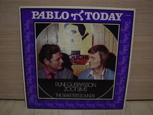 LP[JAZZ] ZOOT SIMS & RUNE GUSTAFSSON THE SWEETEST SOUNDS PABLO TODAY 1979 ズート・シムズ ルネ・グスタフソン