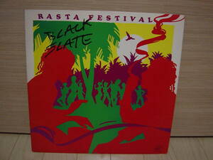 LP[REGGAE] UK ルーツ BLACK SLATE RASTA FESTIVAL ALLIGATOR 1981 ブラック・スレイト