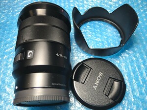 ☆ SONY/E PZ 18-105mm F4 G OSS/Eマウント用ズームレンズ 中古品 ソニー Eマウント ☆