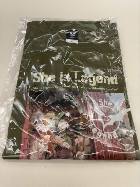ヘブンバーンズレッド ヘブバン She is Legend 春眠旅団 Tシャツ メインビジュアル XL