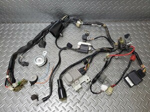 1417 スーパーカブ50 FI AA01 メインハーネス CDI イグニッションコイル ウインカーリレー ホーンなど 丸目 ホンダ