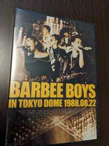MR 匿名配送 DVD バービーボーイズ BARBEE BOYS IN TOKYO DOME 1988.08.22 2DVD 4560427445458