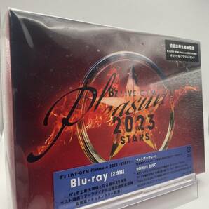 MR 匿名配送 2Blu-ray B'z LIVE-GYM Pleasure 2023 STARS 初回生産分限定 アクリルスタンド付 4580740634193