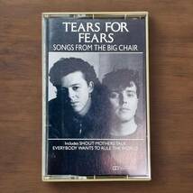 TEARS FOR FEARS/THE BIG CHAIR ティアーズ・フォー・フィアーズ 全8曲 カセットテープ_画像1