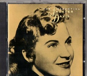 Skeeter Davis /傑作ベスト/ルーツ、フォーク、カントリー、オールディーズ