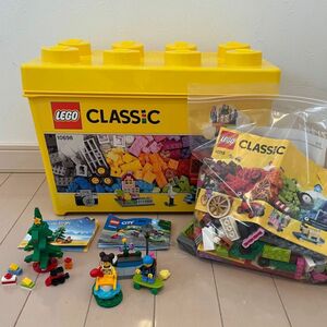 レゴ■LEGO 4点セット☆10698 10715 30286 30588 クラシック 黄色のアイデアボックス