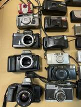 【1円スタート】 OLYMPUS Canon など フィルムカメラ 31点大量まとめ 動作未確認 コンパクトフィルムカメラ 一眼レフカメラ デジタルカメラ_画像2