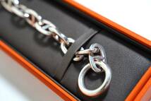 HERMES Chaine D´ancre TGM bracelet エルメス シェーヌダンクル TGM ブレスレット size 13コマ シルバーアクセサリー_画像4