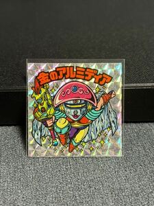 【美品】2000円スタート！旧ビックリマン　第27弾ヘッド　金のアルミディア