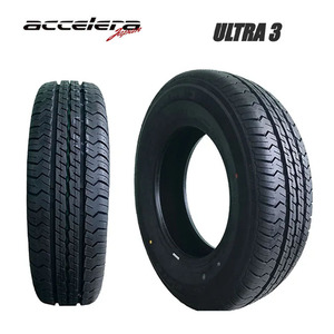 送料無料 アクセレラ サマータイヤ 【1本単品 新品】 accelera ULTRA 3 ULTRA 3 195R15 C8 PR L 106/104R