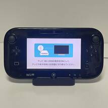 簡易動作確認済 Wii U 本体＋ゲームパッド 各種ケーブル付き 任天堂 Nintendo WUP-010 WUP101 黒 ブラック ゲーム機 SW222_画像5
