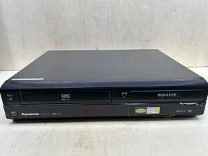 現状品 パナソニック DVDレコーダー VHSビデオ一体型 DIGA DMR-XP25V 通電DVD/VHS再生確認 その他動作未確認 ジャンク