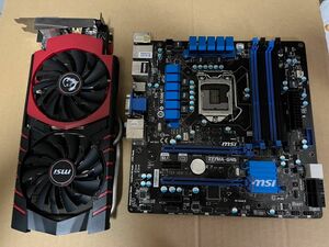 msi GTX970 Z77MA-G45 LGA1155 マザーボード　グラフィックボードセット　即時支払いできる方限定特価