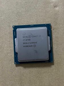 動作品 Intel Core i7 6700 3.40GHz LGA1151 CPU 即時支払いできる方限定特価品