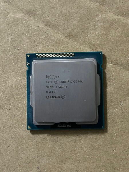 動作品 Intel Core i7 3770K 3.50GHz LGA1155最速　CPU 即時支払いできる方限定特価品