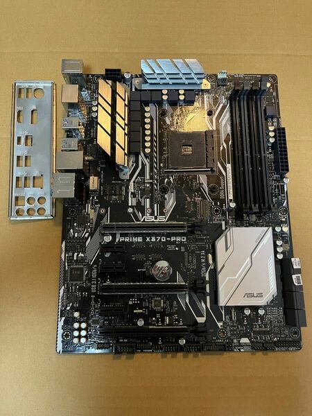 動作品 ASUS PRIME X370-PRO ioパネル付　AM4 マザーボード　即時支払いできる方限定特価品