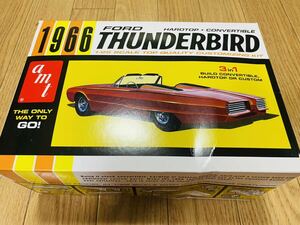 AMT/エーエムティー 1/25 1966 フォード サンダーバード ハードトップ/コンバーチブル プラモデル 未組立 '66 FORD THUNDERBIRD 3in1