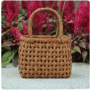  new arrival * worker handmade * mountain .. basket bag hand-knitted mountain ... bag basket cane basket superior article 