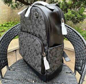  new model ** cow leather men's shoulder bag Trend . flower imitation leather knapsack business outing traveling bag large 