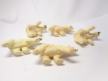 BRITAINS Polar Bear Figure ブリテン シロクマ フィギュア 5体セット 送料別 _画像5