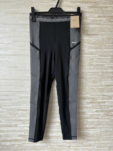 M」NIKEナイキ プロ ウィメンズ DF HR FEMME 7/8 タイツ 黒