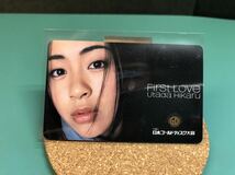 【宇多田ヒカル】 FirSt LOVE 第14回 日本レコードディスク大賞 音楽ギフトカード 特典カード アーティストカード Utada HiKaru GD 邦楽_画像1