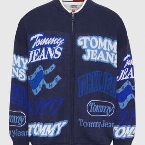 [Tommy Jeans】TommyKnittedBombeニット ジャケット