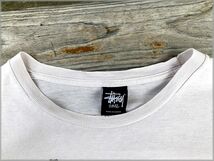 ★STUSSY　ステューシー　Tシャツ　ワールドツアー　size S★検 古着_画像3